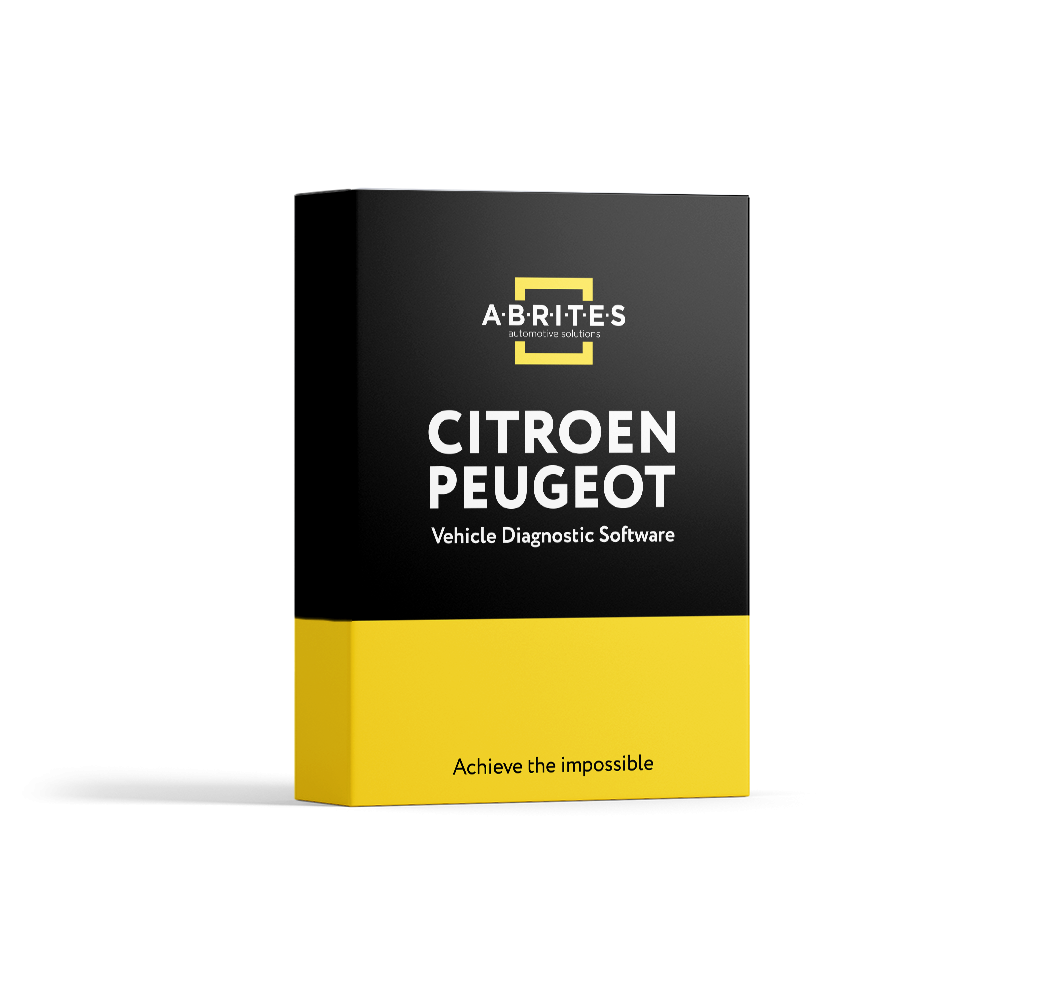 PN00F - Full ABRITES Software Package for PSA vehicles (Peugeot, Citroen)