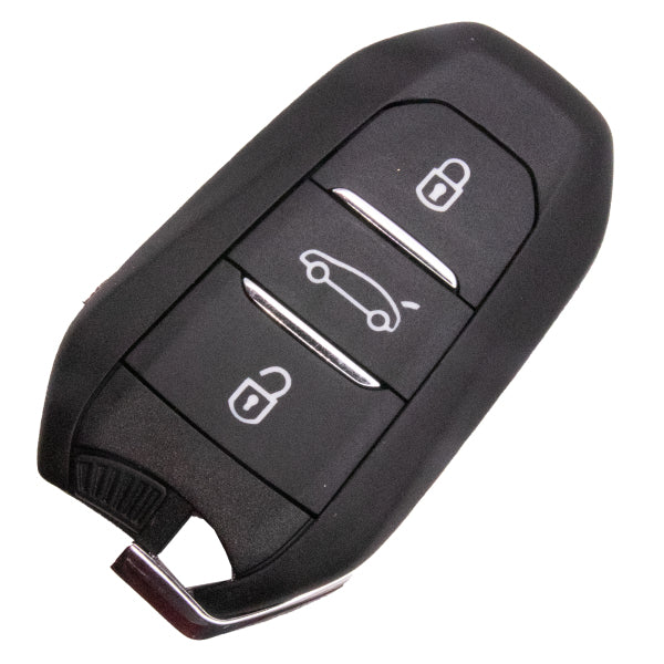 OEM Citroen/Peugeot 3 Button Smart Remote (No Logo)