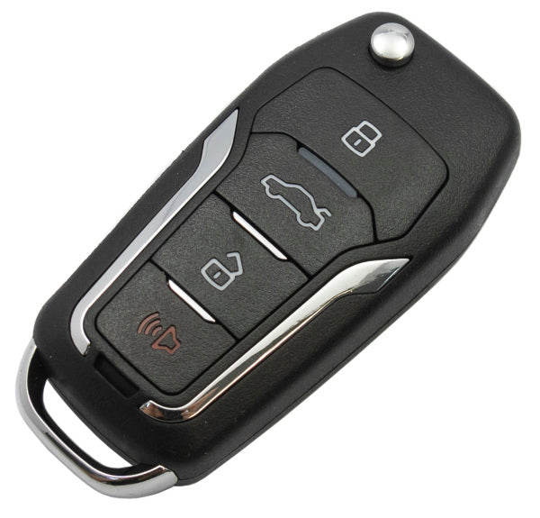 KeyDIY Ford Style 4 Button Flip Remote (ZB12-4)