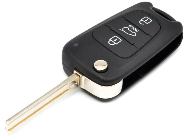 3 Button Flip Remote i30 (12-15) (No Logo and with Minor Damage)