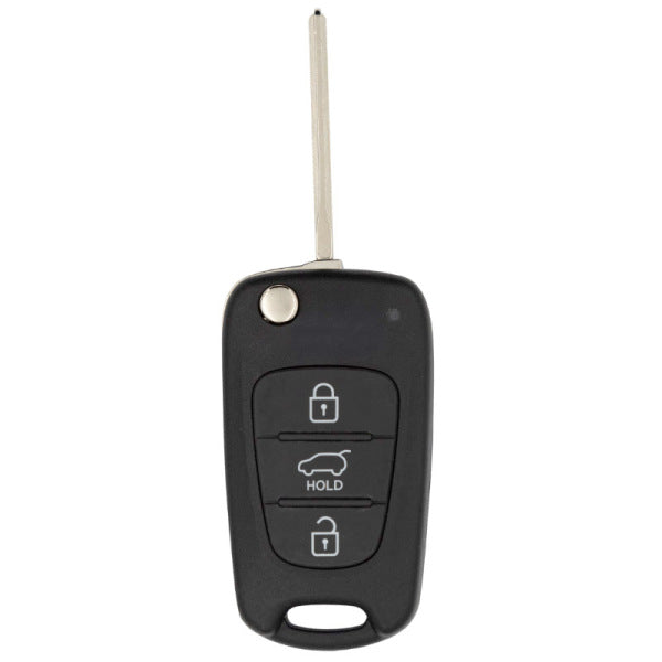OEM Hyundai 3 Button Flip Remote i20 (No Logo)