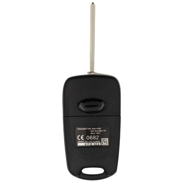OEM Hyundai 3 Button Flip Remote i20 (No Logo)
