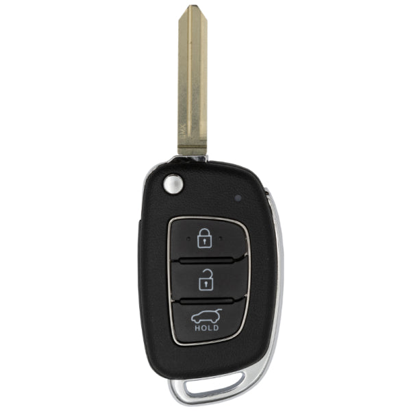 OEM Hyundai 3 Button Flip Remote (No Logo)