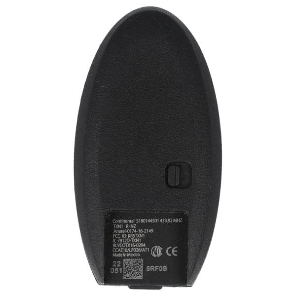 OEM Nissan 2 Button Smart Remote (No Logo)