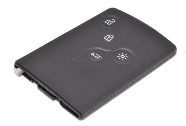 OEM Renault 4 Button Remote Card (Handsfree) (No Logo)