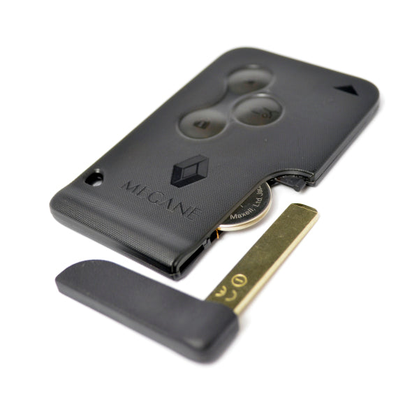 Megane Card 3 Button (Handsfree) (x1)