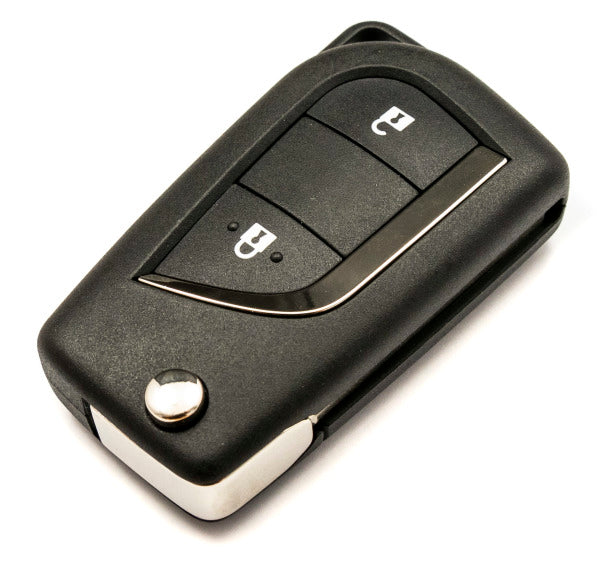 Yaris Flip Remote (2014-2016) with Aftermarket Uncut Blade