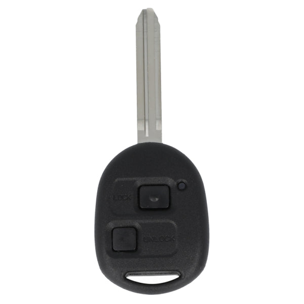 Tokai Rika 2 Button Remote (OEM Insert, Aftermarket Case)