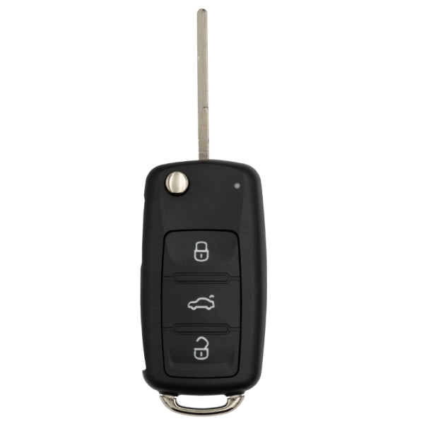 Aftermarket Volkswagen 3 Button Full Flip MQB Remote