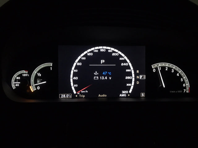 Mercedes AMG menu