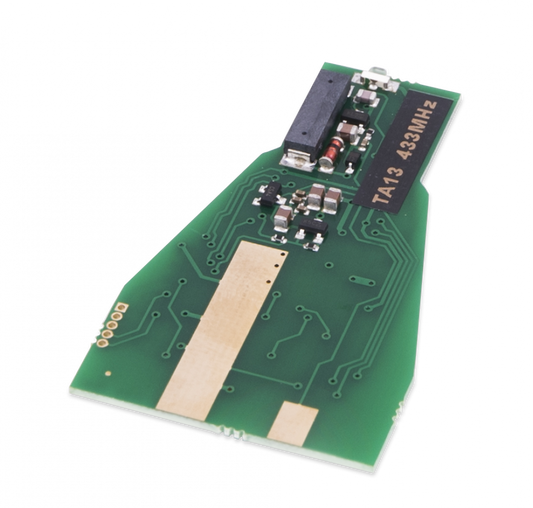 TA13 - PCB for Mercedes IR key fob case small size. Frequency - 433 MHz