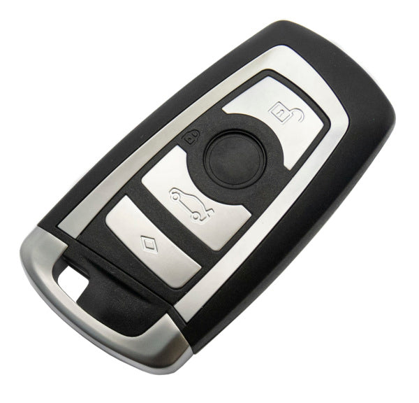 BMW F-Series FEM 4 Button Smart Remote (Silver, 433MHz)