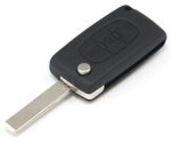 OEM Citroen C4/C5 3 Button CAN Flip Remote