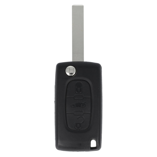 Aftermarket Citroen C4/C5 3 Button CAN Flip Remote