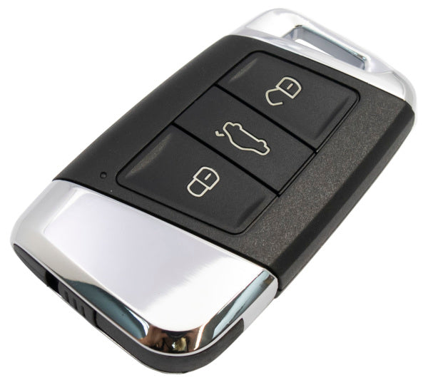 KeyDIY MQB Style 3 Button Smart Remote (ZB17) with HU162 Key Blade