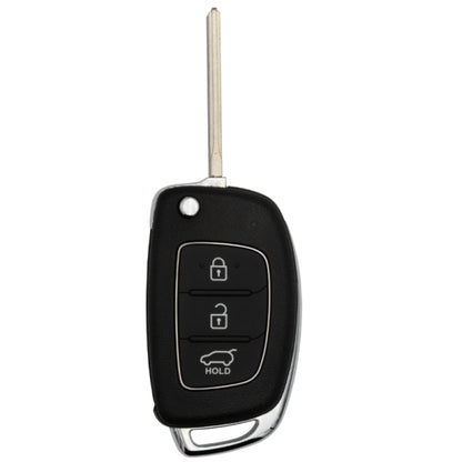 OEM Hyundai 3 Button Flip Remote (No Logo)