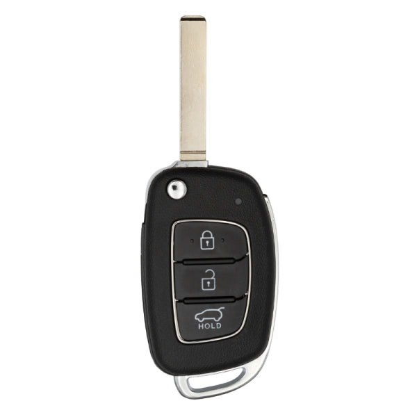 OEM Hyundai 3 Button Flip Remote (No Logo)