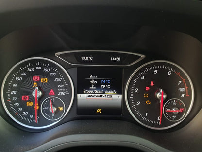 Mercedes AMG menu