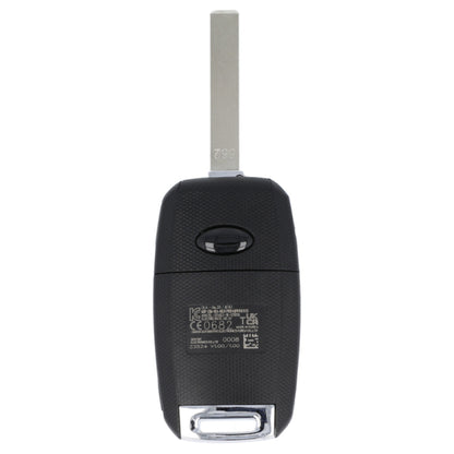 3 Button Flip Remote with Aftermarket Blade (Picanto 3 2017-) (No Logo)