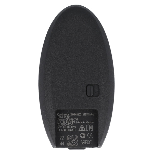 Qashqai 2 Button Smart Remote (2021-2022)(No Logo)
