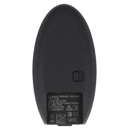 Qashqai 2 Button Smart Remote (2021-2022)(No Logo)