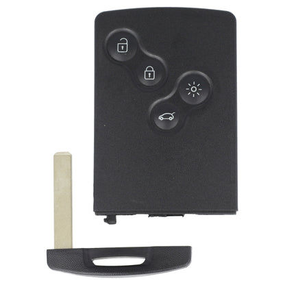 Aftermarket Renault 4 Button Remote Card (Both systems)
