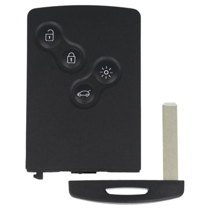 Aftermarket Renault 4 Button Remote Card (Handsfree)