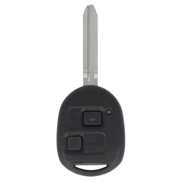OEM Toyota 2 Button Remote (OEM PCB, Aftermarket Case)