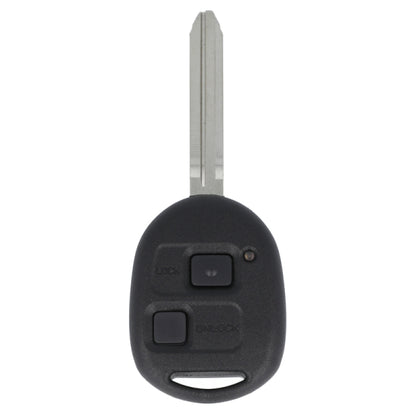OEM Toyota 2 Button Remote (OEM PCB, Aftermarket Case)
