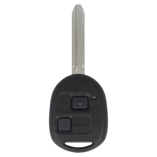 OEM Toyota 2 Button Remote (OEM PCB, Aftermarket Case)