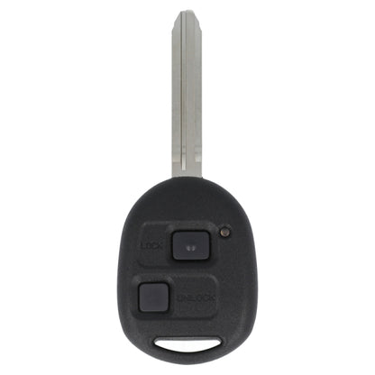OEM Toyota 2 Button Remote (OEM PCB, Aftermarket Case)
