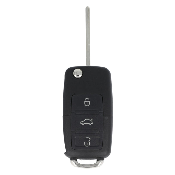 Aftermarket VAG 3 Button Flip Head Remote(flip blade included)