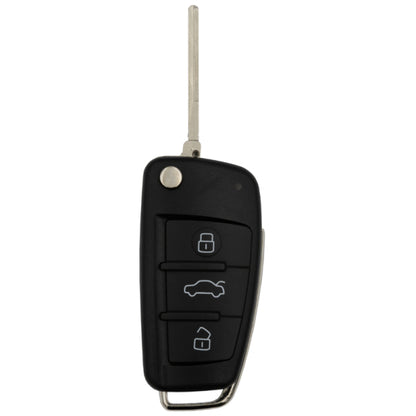 Aftermarket- Non-Keyless Audi 3 Button Flip Remote