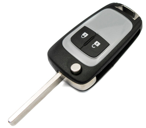 Mokka 2017+ 2 Button Remote (Vauxhall) Greyhood Metal